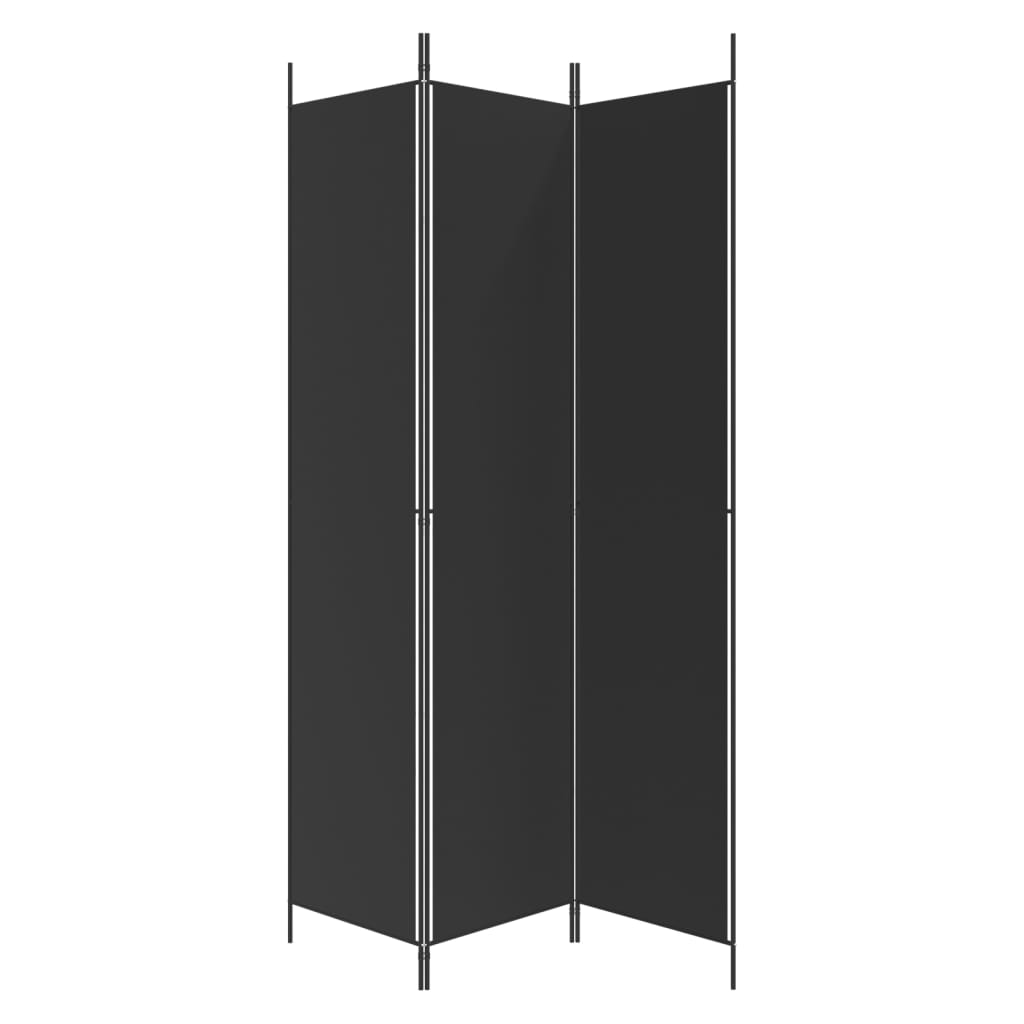 8720287195955_g_en_hd_2 vidaXL 3-Panel Room Divider Black 150x220 cm Fabric - Image 4