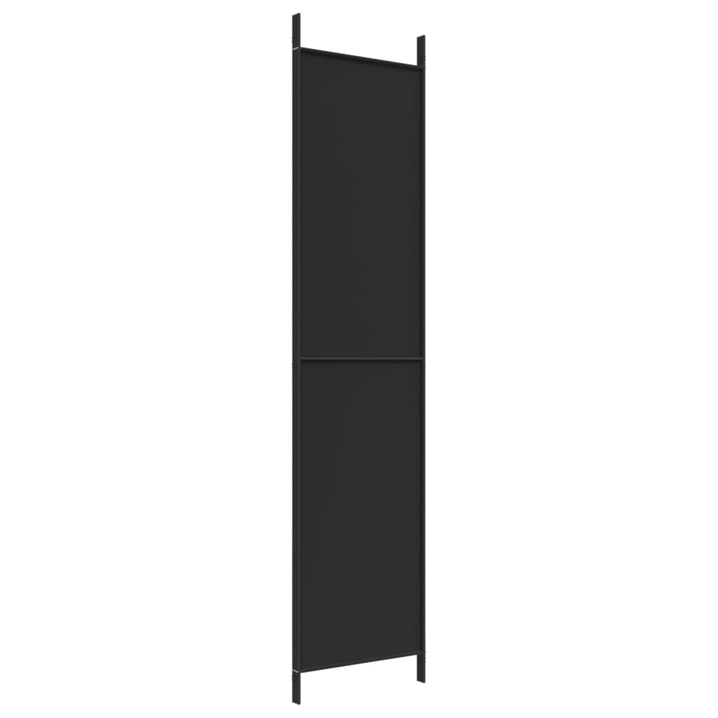 8720287195955_g_en_hd_4 vidaXL 3-Panel Room Divider Black 150x220 cm Fabric - Image 6
