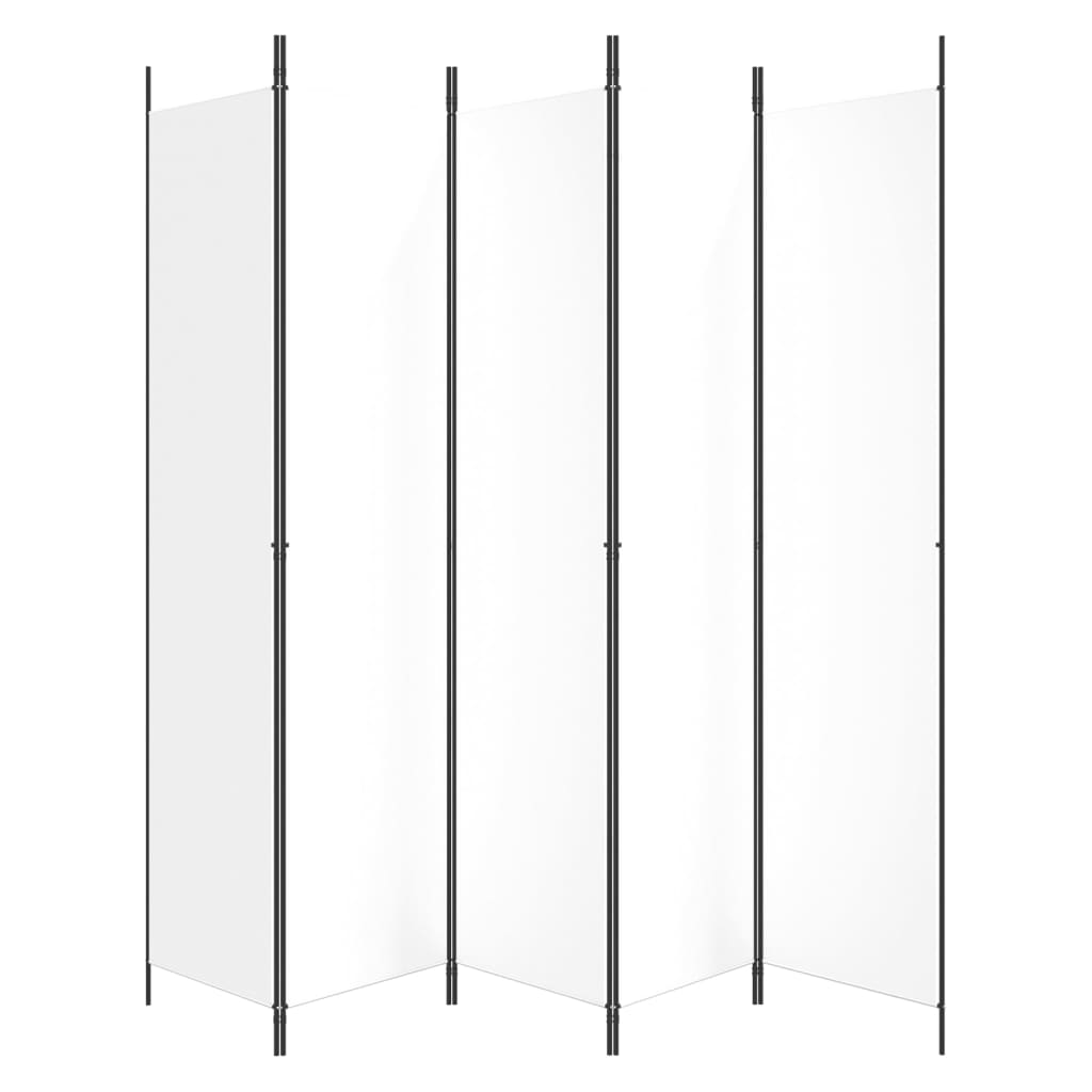 8720287196006_g_en_hd_2 vidaXL 5-Panel Room Divider White 250x220 cm Fabric - Image 4