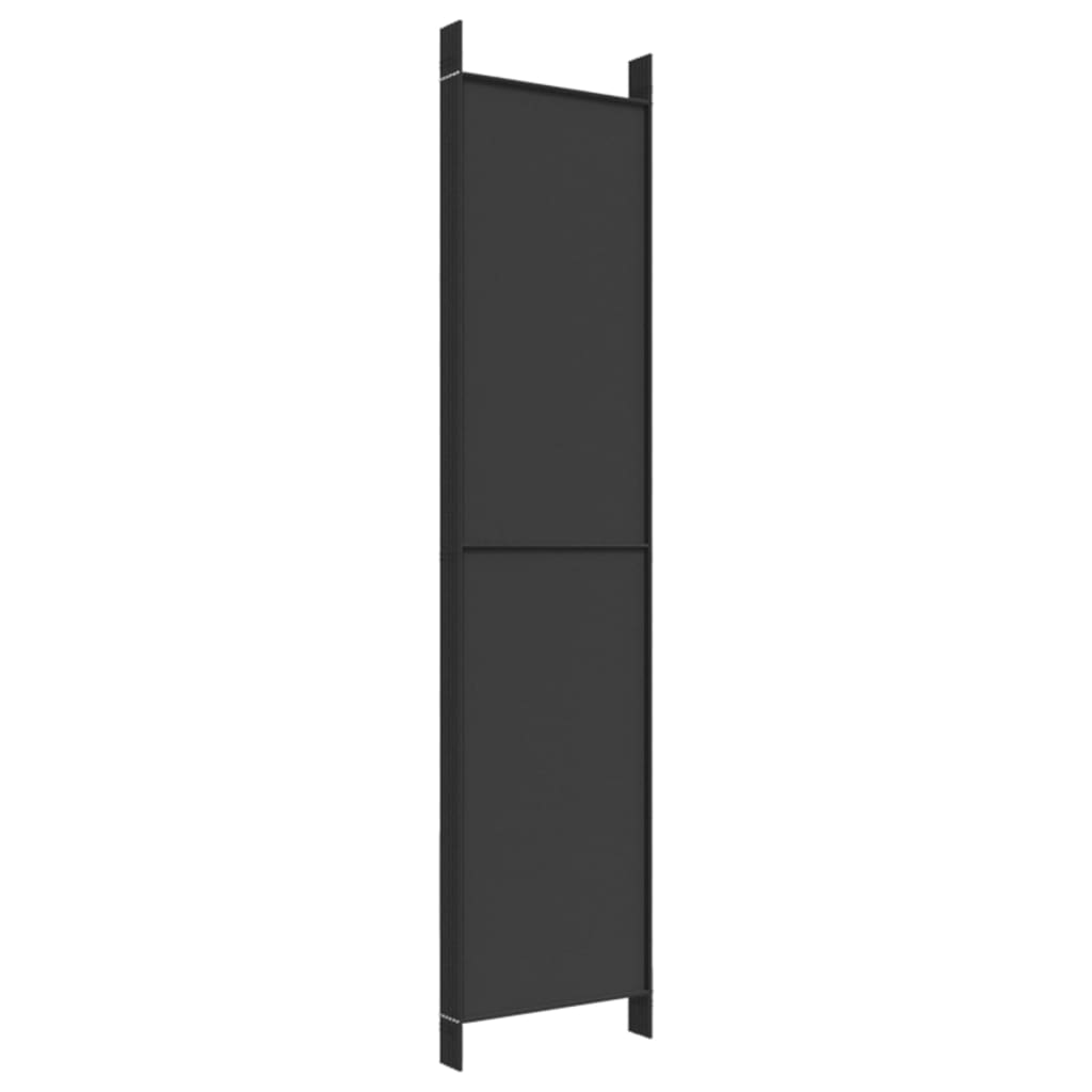 8720287196075_g_en_hd_4 vidaXL 6-Panel Room Divider Black 300x220 cm Fabric - Image 6