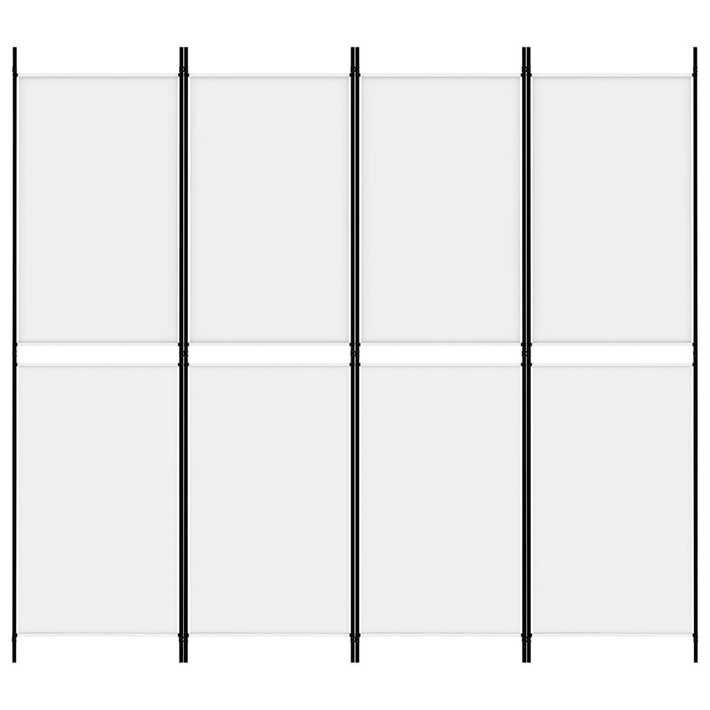8720287196129_g_en_hd_1 vidaXL 4-Panel Room Divider White 200x180 cm Fabric - Image 3