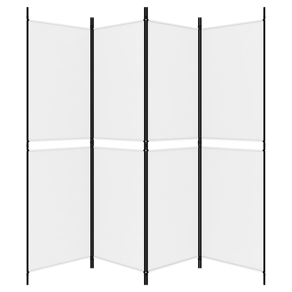 8720287196129_g_en_hd_3 vidaXL 4-Panel Room Divider White 200x180 cm Fabric - Image 5