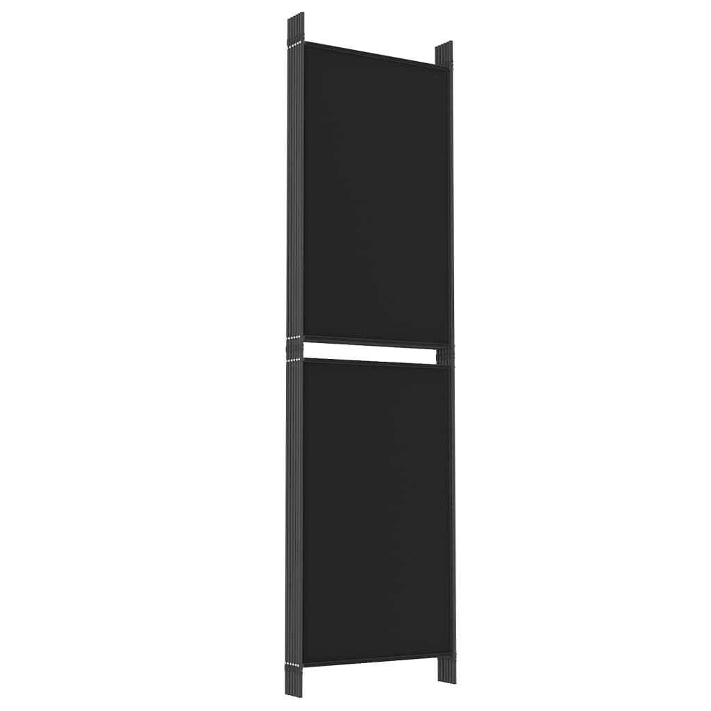 8720287196235_g_en_hd_4 vidaXL 6-Panel Room Divider Black 300x180 cm Fabric - Image 6