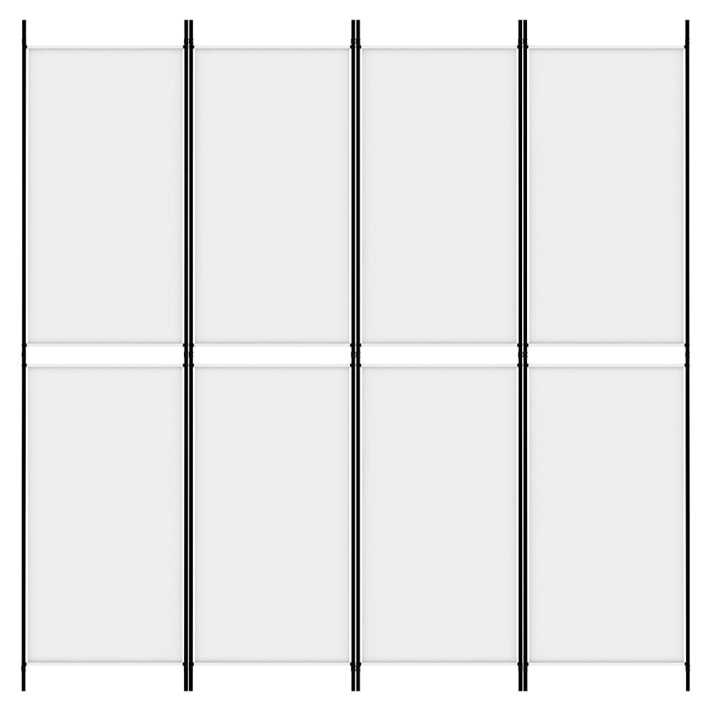8720287196280_g_en_hd_1 vidaXL 4-Panel Room Divider White 200x200 cm Fabric - Image 3