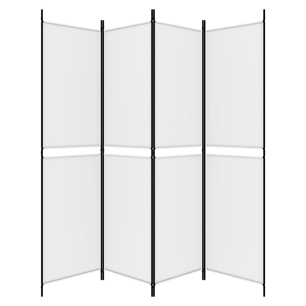 8720287196280_g_en_hd_2 vidaXL 4-Panel Room Divider White 200x200 cm Fabric - Image 4