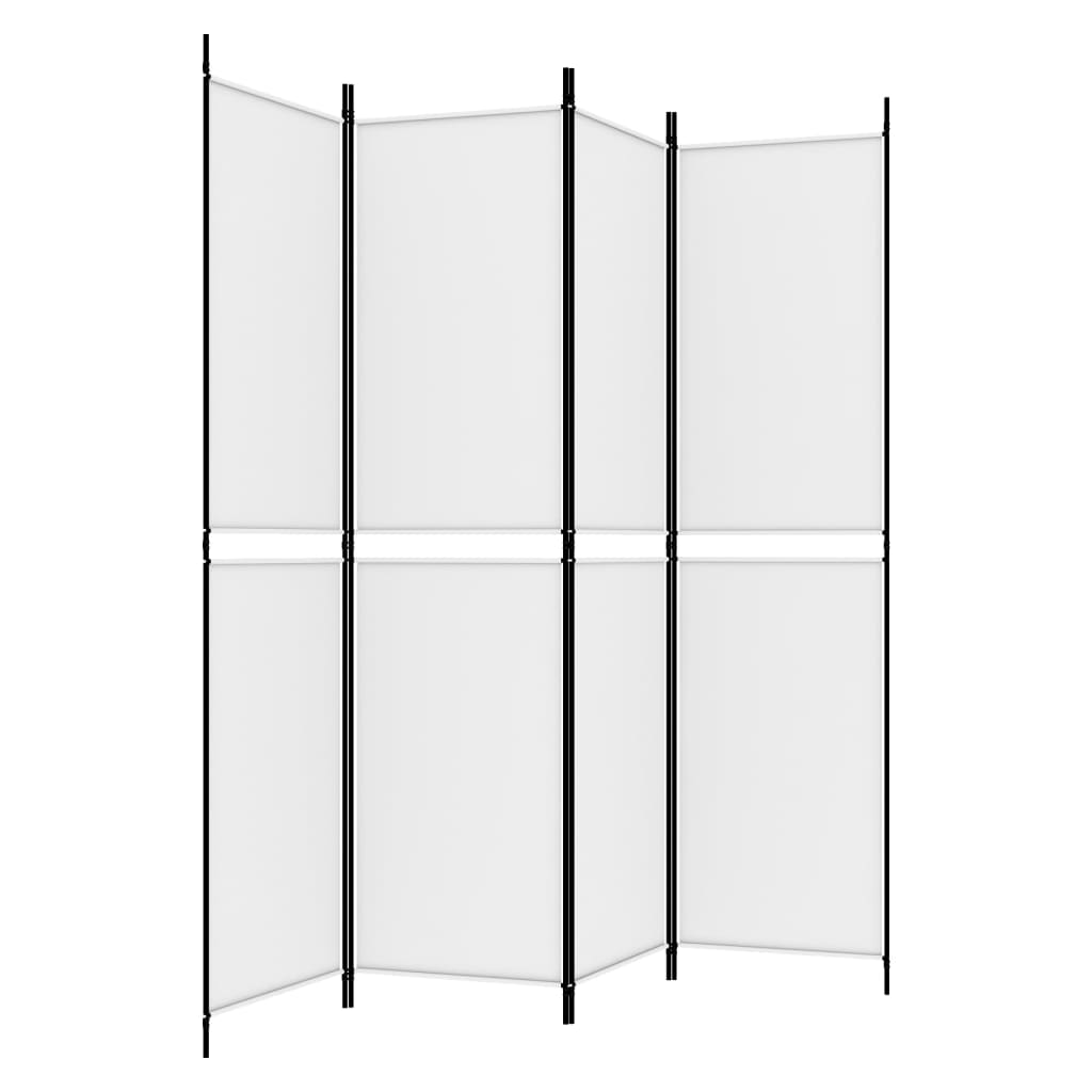 8720287196280_g_en_hd_3 vidaXL 4-Panel Room Divider White 200x200 cm Fabric - Image 5