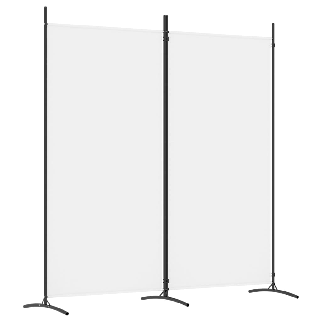 8720287196563_a_en_hd_1 vidaXL 2-Panel Room Divider White 175x180 cm Fabric - Image 2