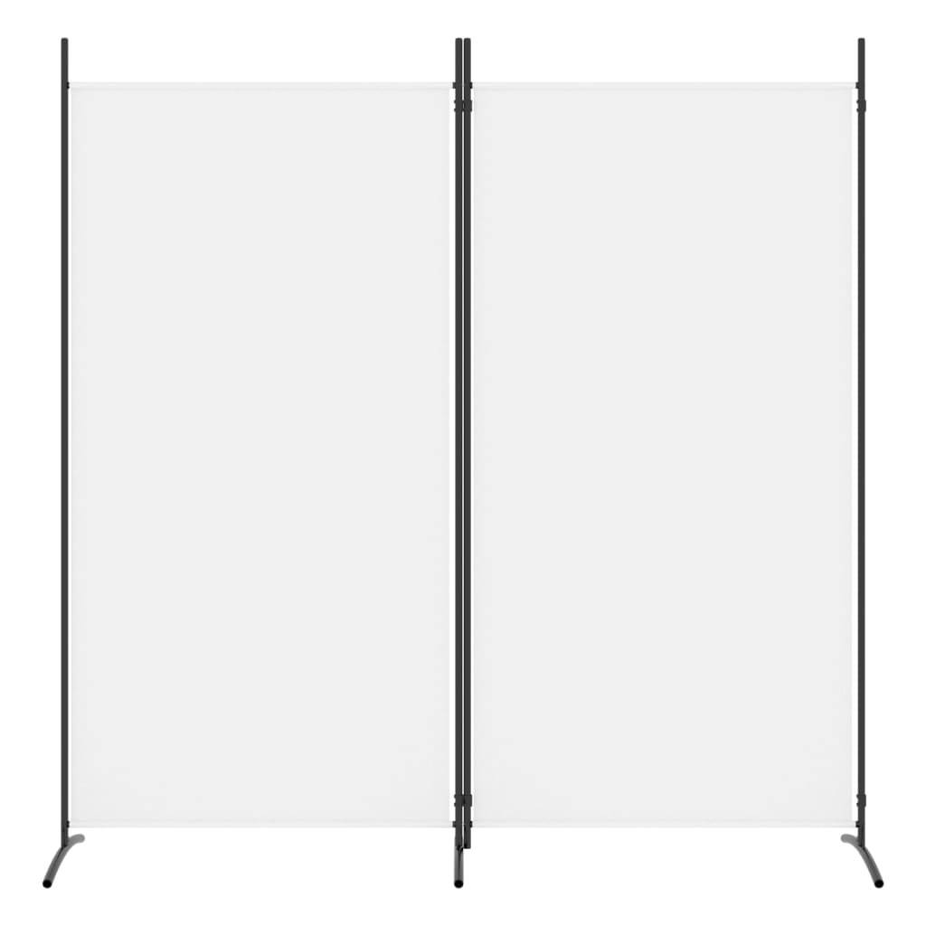8720287196563_g_en_hd_1 vidaXL 2-Panel Room Divider White 175x180 cm Fabric - Image 3