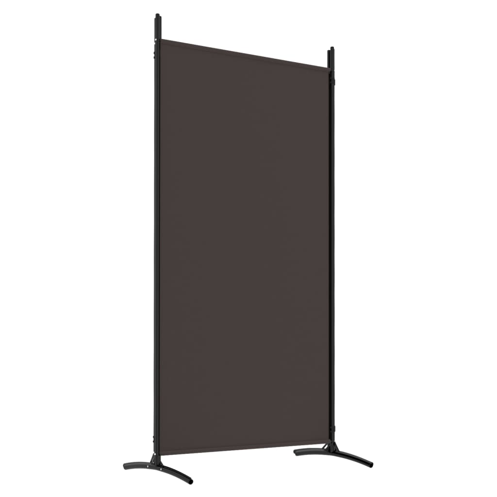 8720287196617_g_en_hd_4 vidaXL 4-Panel Room Divider Brown 346x180 cm Fabric - Image 6