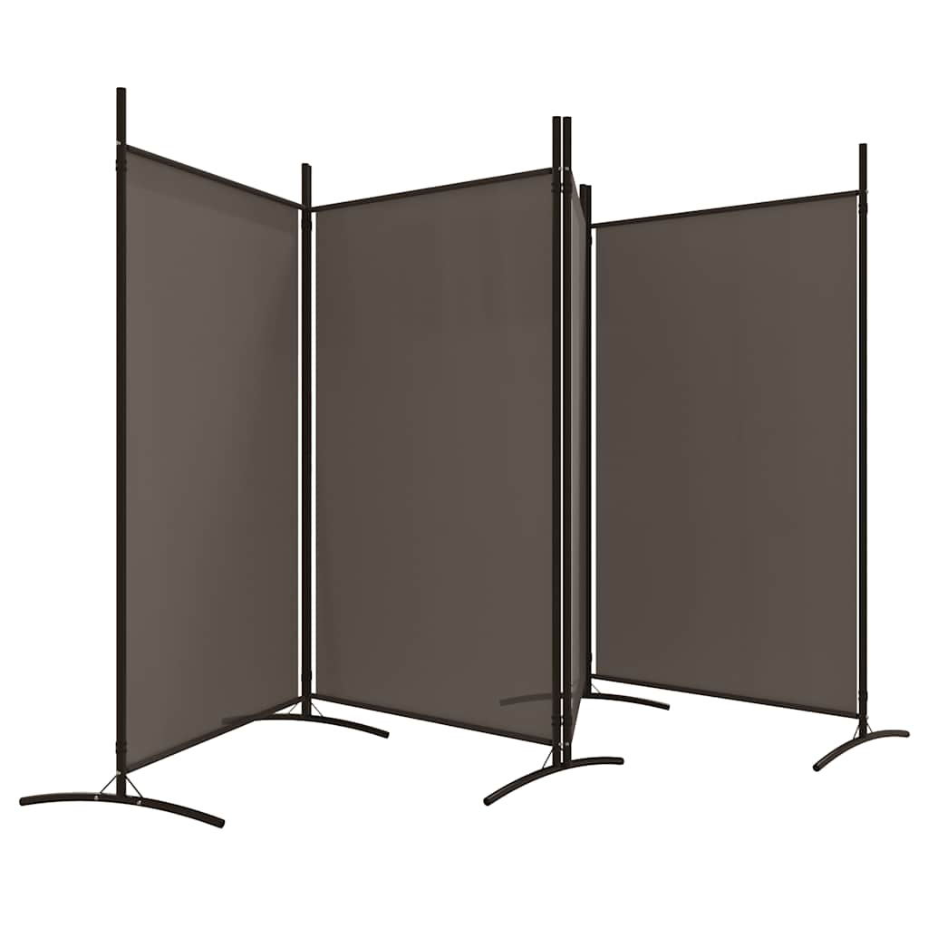 8720287196624_g_en_hd_2 vidaXL 4-Panel Room Divider Anthracite 346x180 cm Fabric - Image 4