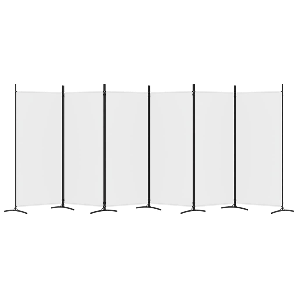 8720287196686_g_en_hd_2 vidaXL 6-Panel Room Divider White 520x180 cm Fabric - Image 4