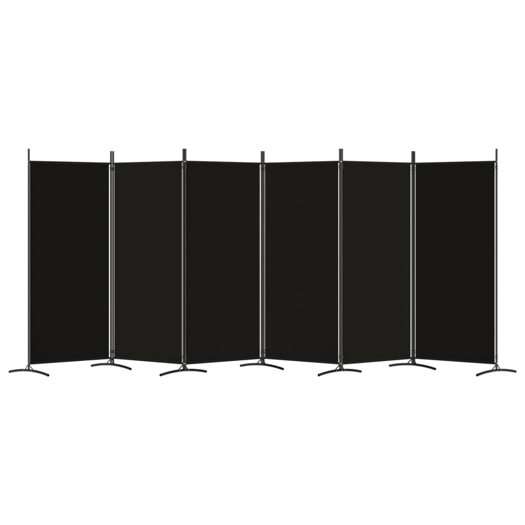 8720287196716_g_en_hd_2 vidaXL 6-Panel Room Divider Black 520x180 cm Fabric - Image 4