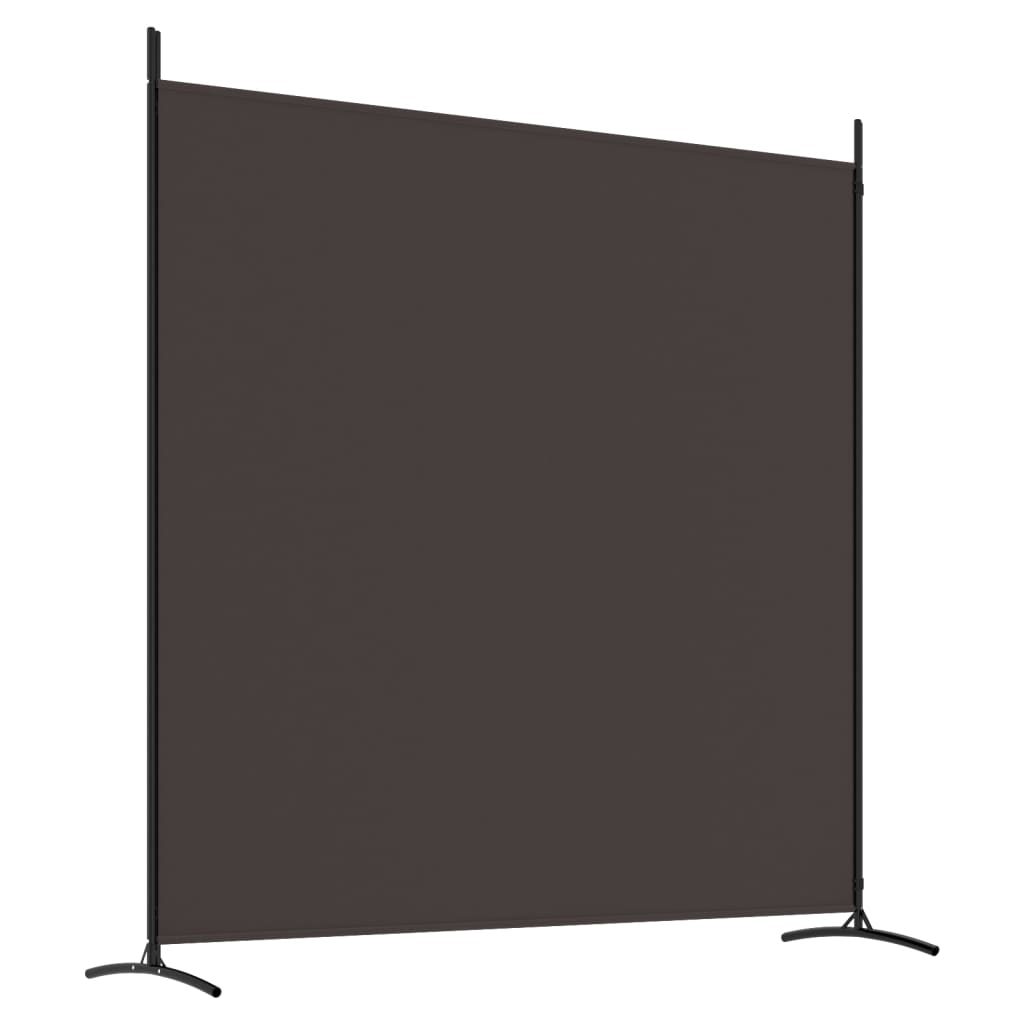8720287196730_g_en_hd_4 vidaXL 2-Panel Room Divider Brown 348x180 cm Fabric - Image 6