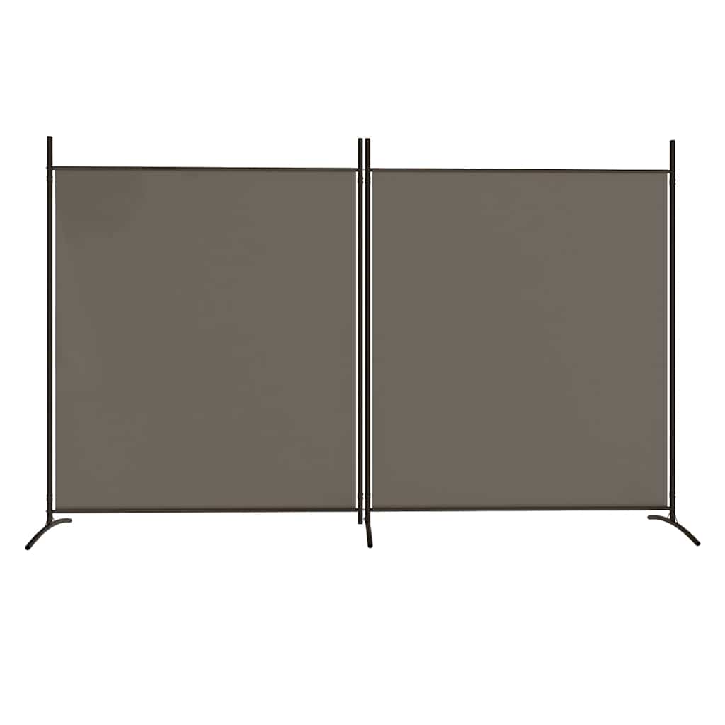 8720287196747_g_en_hd_1 vidaXL 2-Panel Room Divider Anthracite 348x180 cm Fabric - Image 3