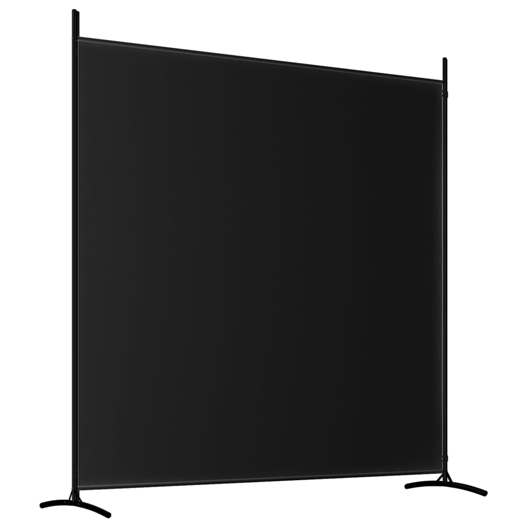 8720287196754_g_en_hd_4 vidaXL 2-Panel Room Divider Black 348x180 cm Fabric - Image 6