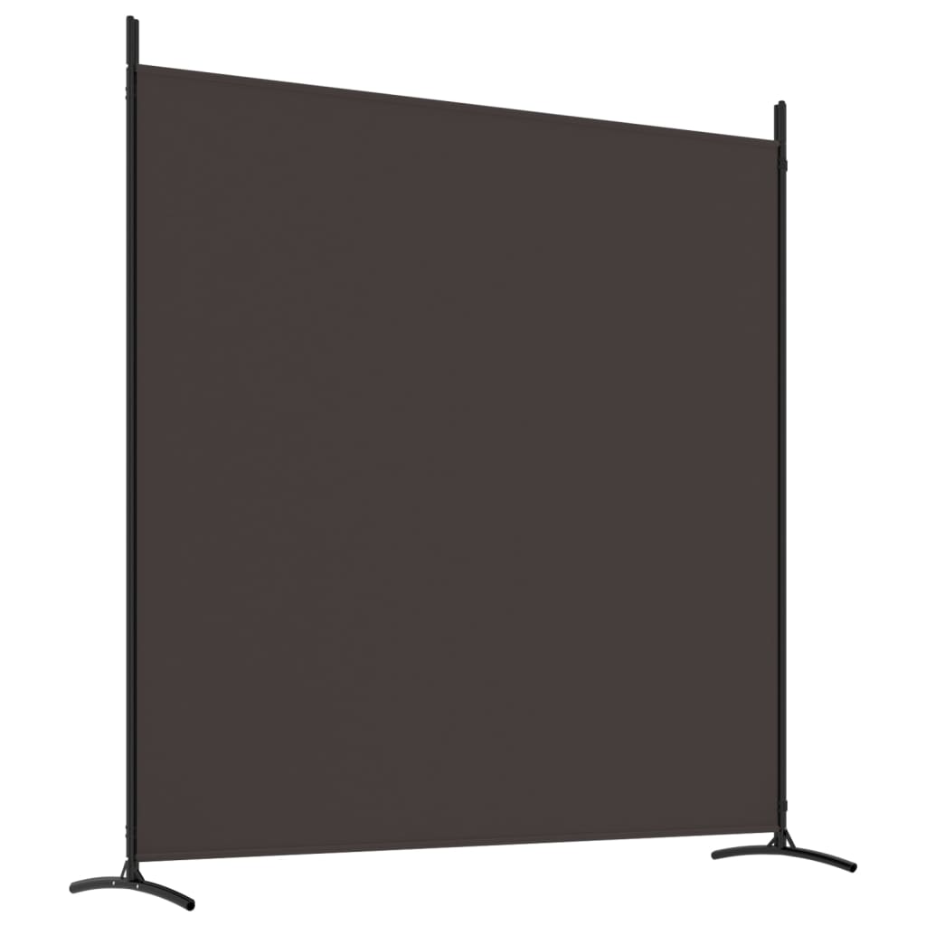 8720287196778_g_en_hd_4 vidaXL 3-Panel Room Divider Brown 525x180 cm Fabric - Image 6