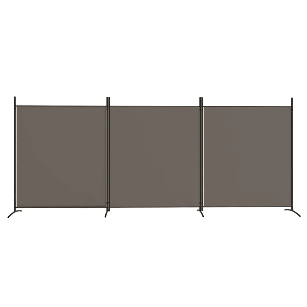 8720287196785_g_en_hd_1 vidaXL 3-Panel Room Divider Anthracite 525x180 cm Fabric - Image 3