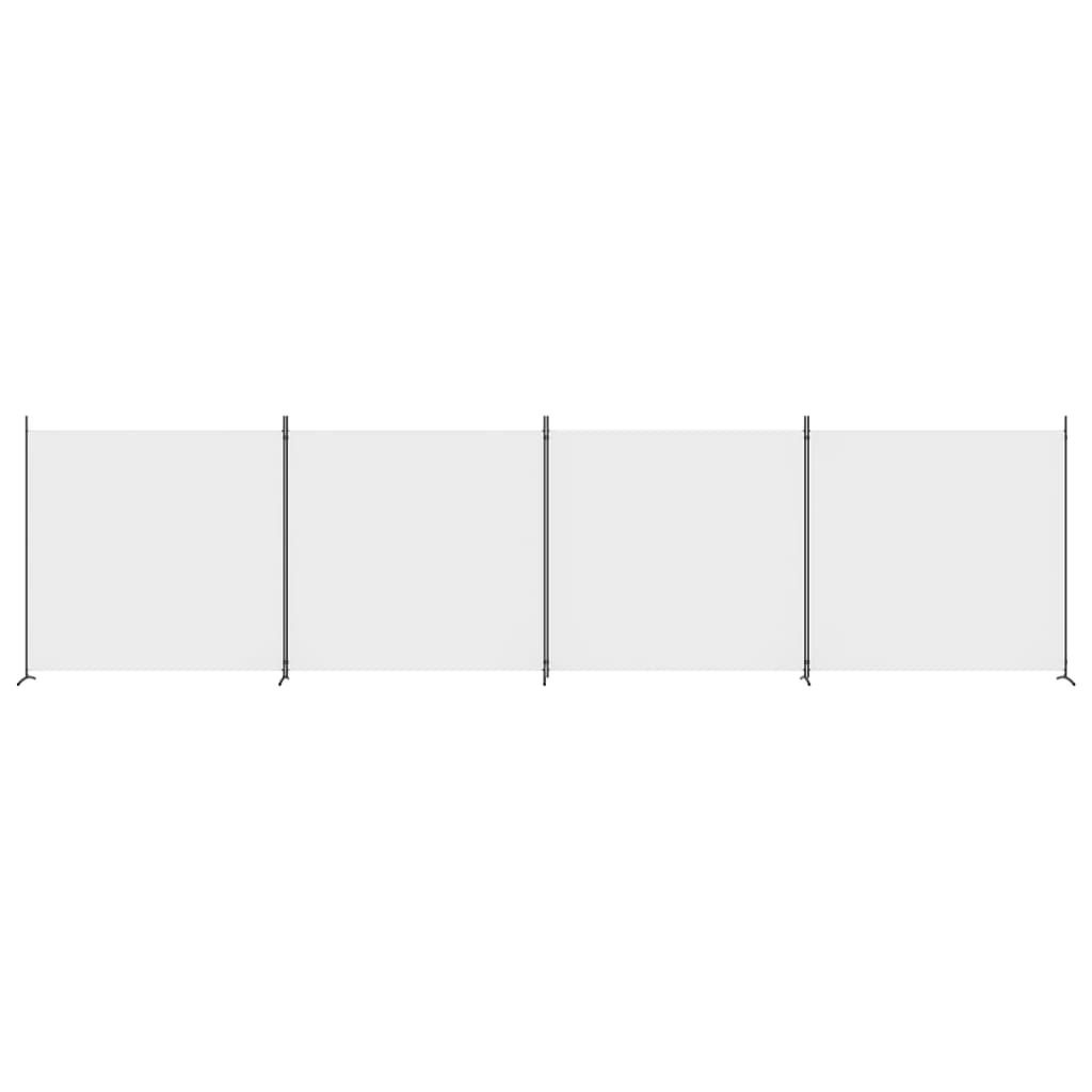 8720287196808_g_en_hd_1 vidaXL 4-Panel Room Divider White 698x180 cm Fabric - Image 3