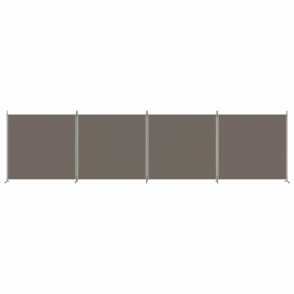 8720287196822_g_en_hd_3 vidaXL 4-Panel Room Divider Anthracite 698x180 cm Fabric - Image 5