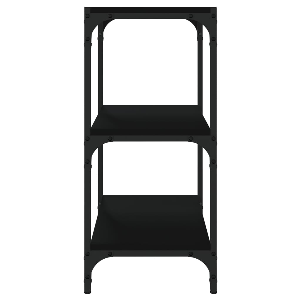 8720287196891_g_en_hd_4 vidaXL Book Cabinet Black 40x33x70.5 cm Engineered Wood and Steel - Image 7