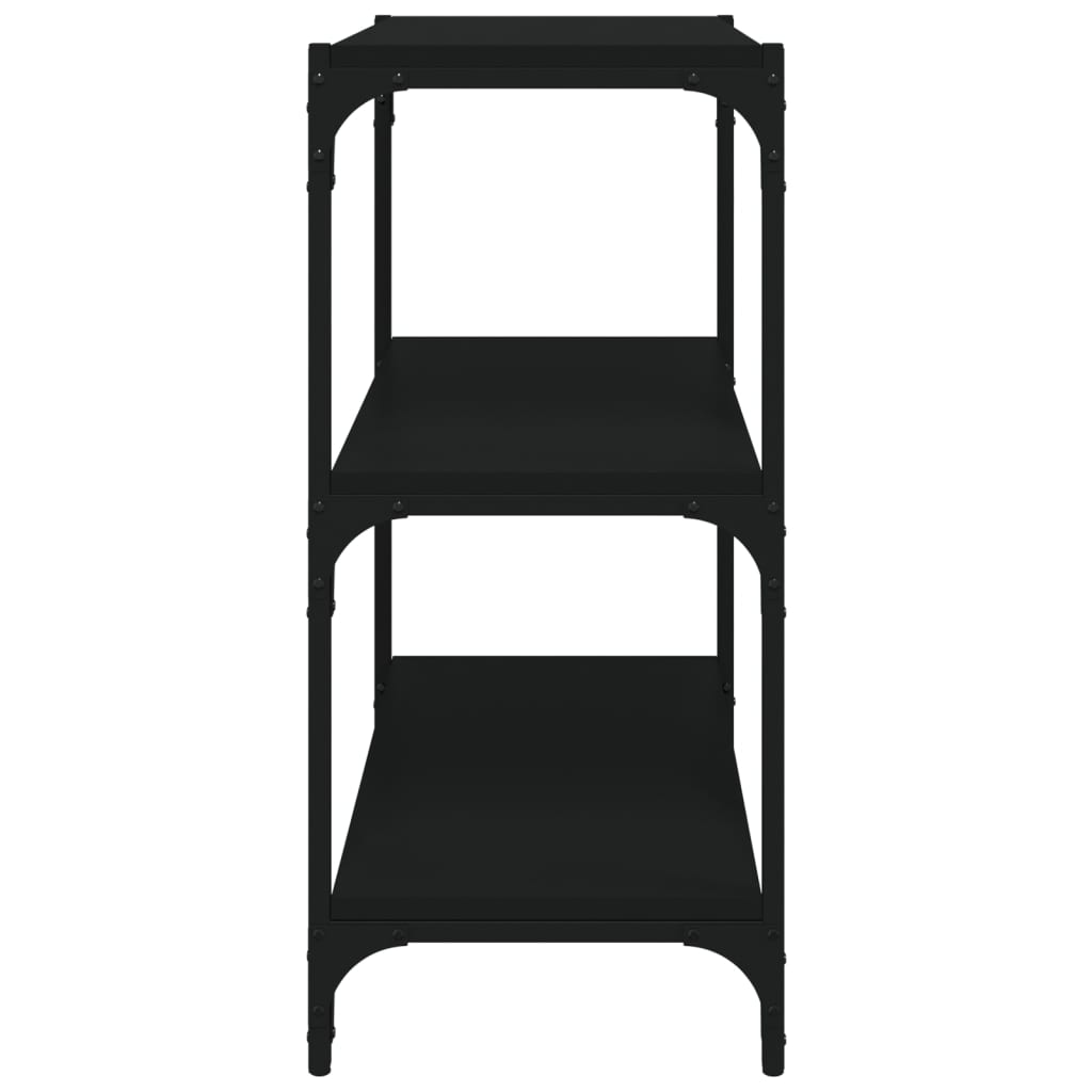 8720287197041_g_en_hd_4 vidaXL Book Cabinet Black 60x33x70.5 cm Engineered Wood and Steel - Image 7