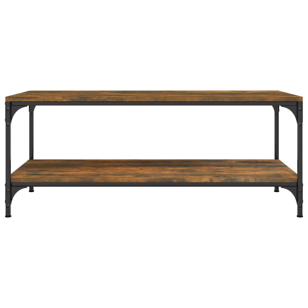 8720287197461_g_en_hd_2 vidaXL Coffee Table Smoked Oak 100x50x40 cm Engineered Wood - Image 4