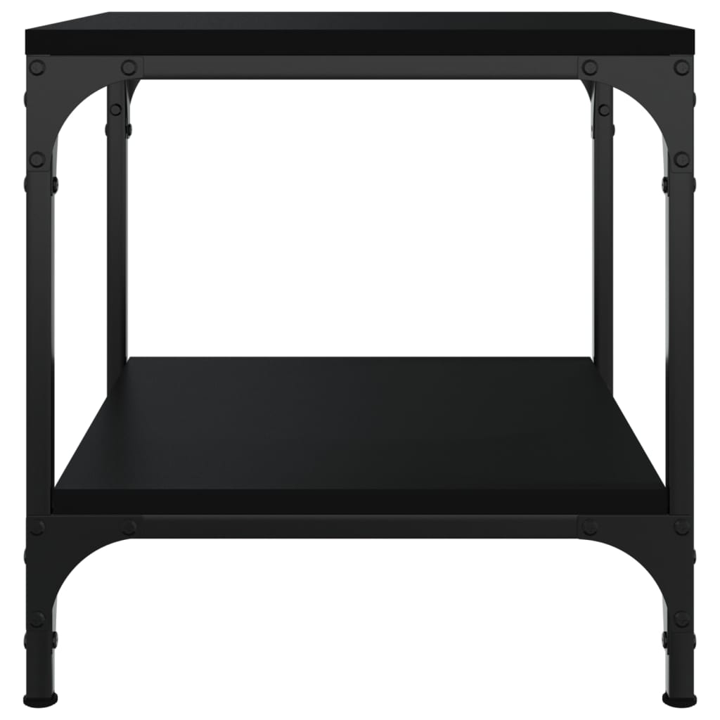 8720287197591_g_en_hd_3 vidaXL Side Table Black 40x40x40 cm Engineered Wood - Image 5