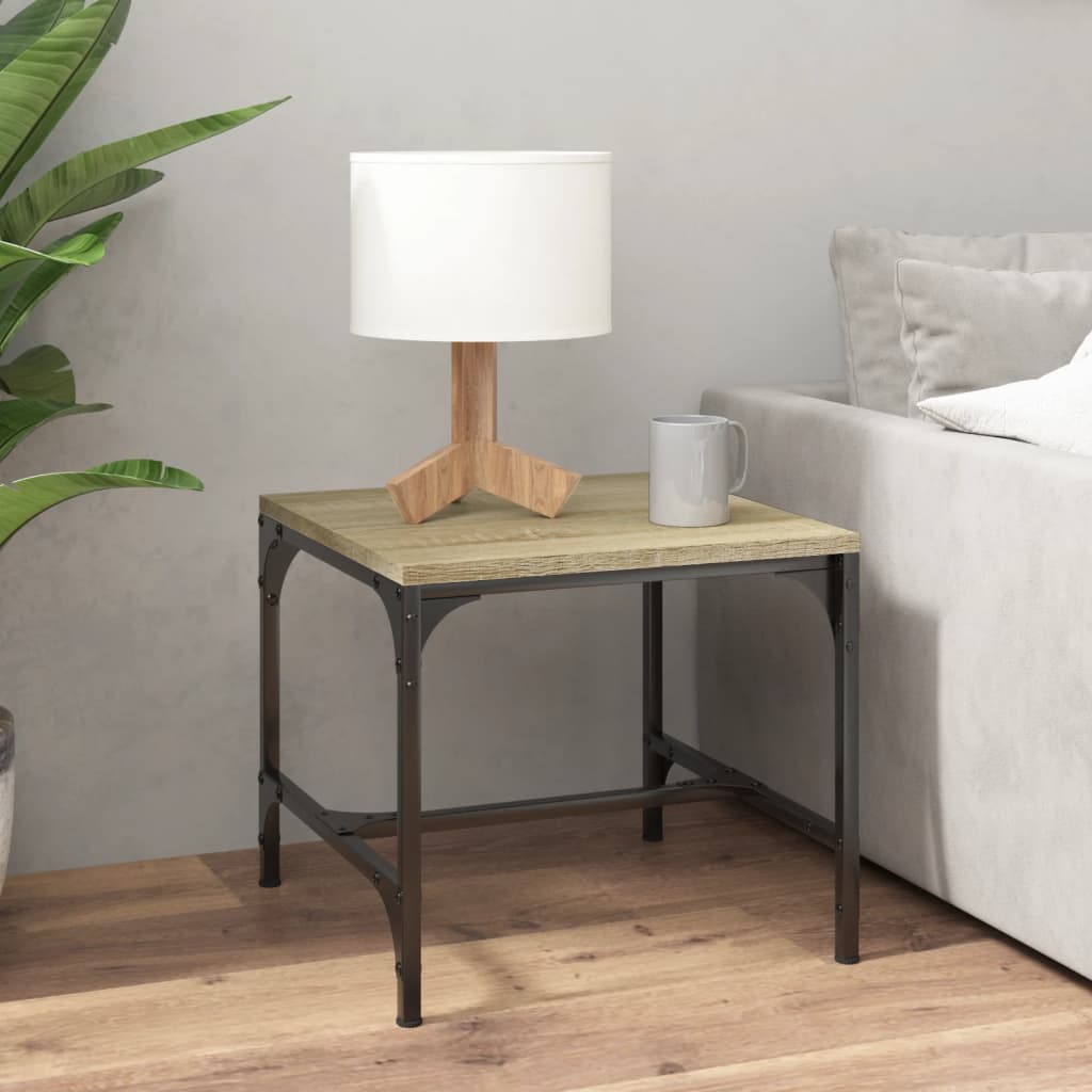 8720287197867_m_en_hd_1 vidaXL Side Table Sonoma Oak 40x40x35 cm Engineered Wood - Image 1