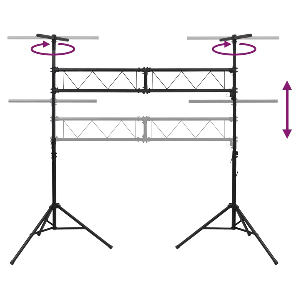 8720287197966_g_en_hd_4 vidaXL Light Stand Black 338x115x(180-300) cm Steel - Image 5