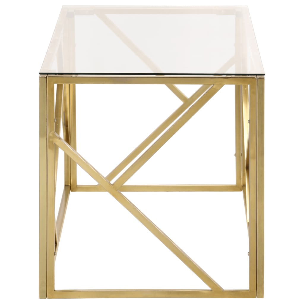 8720287199168_g_en_hd_2 vidaXL Coffee Table Gold Stainless Steel and Tempered Glass - Image 4