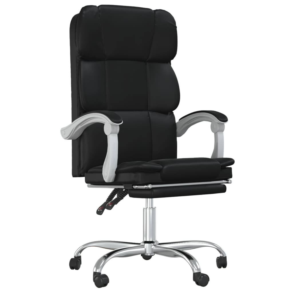 8720287200659_a_en_hd_1 vidaXL Reclining Office Chair Black Faux Leather - Image 2