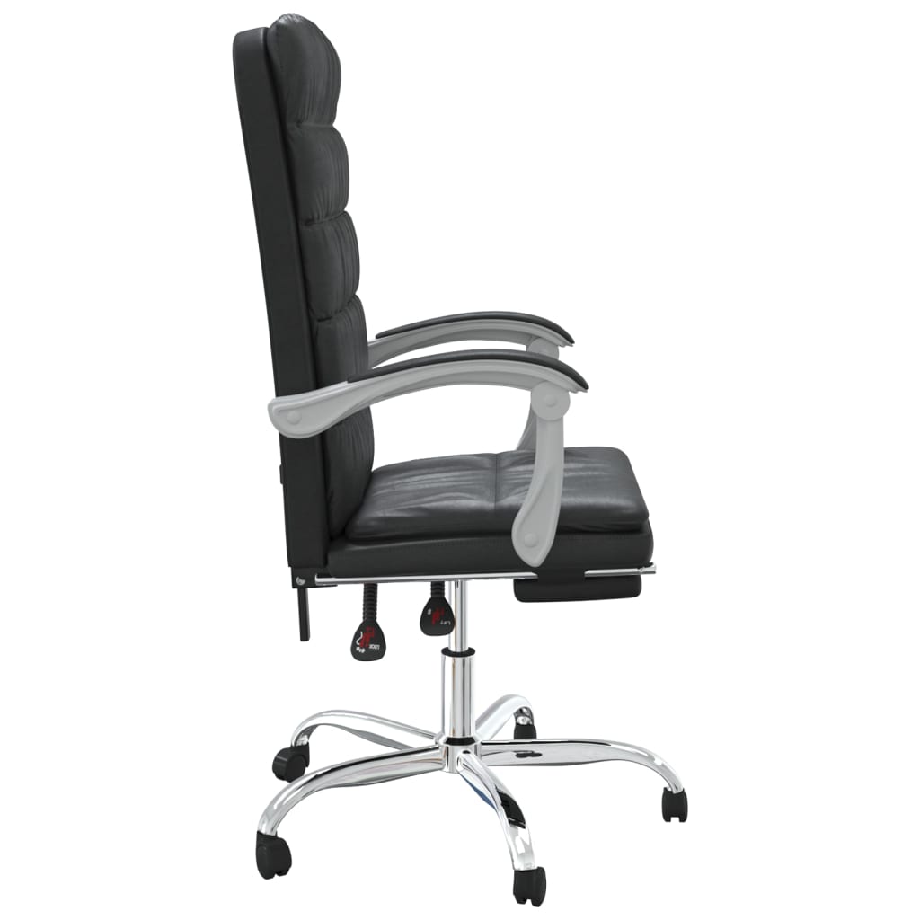 8720287200895_g_en_hd_2 vidaXL Reclining Office Chair Black Faux Leather - Image 4