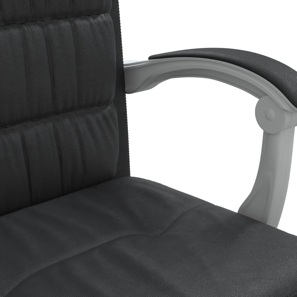 8720287200895_g_en_hd_7 vidaXL Reclining Office Chair Black Faux Leather - Image 9