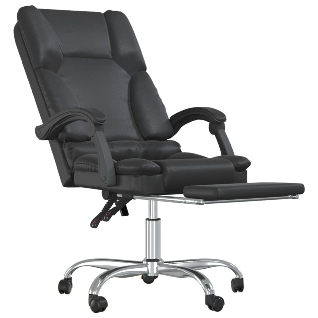 8720287201137_g_en_hd_4 vidaXL Massage Reclining Office Chair Black Faux Leather - Image 6