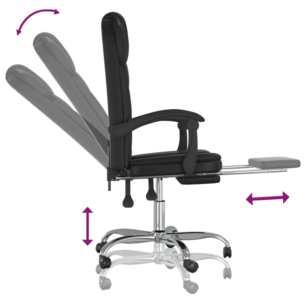 8720287201335_g_en_hd_6 vidaXL Reclining Office Chair Black Faux Leather - Image 8
