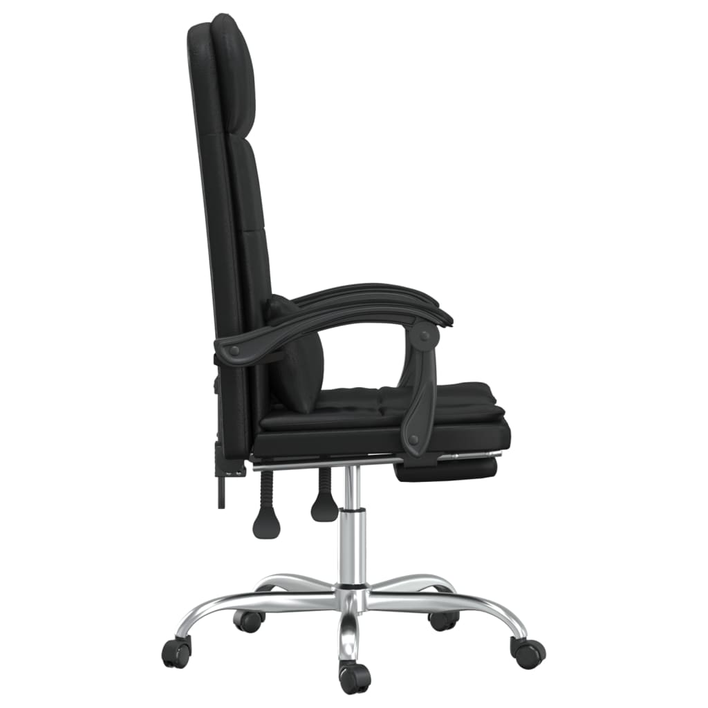 8720287201434_g_en_hd_2 vidaXL Massage Reclining Office Chair Black Faux Leather - Image 4