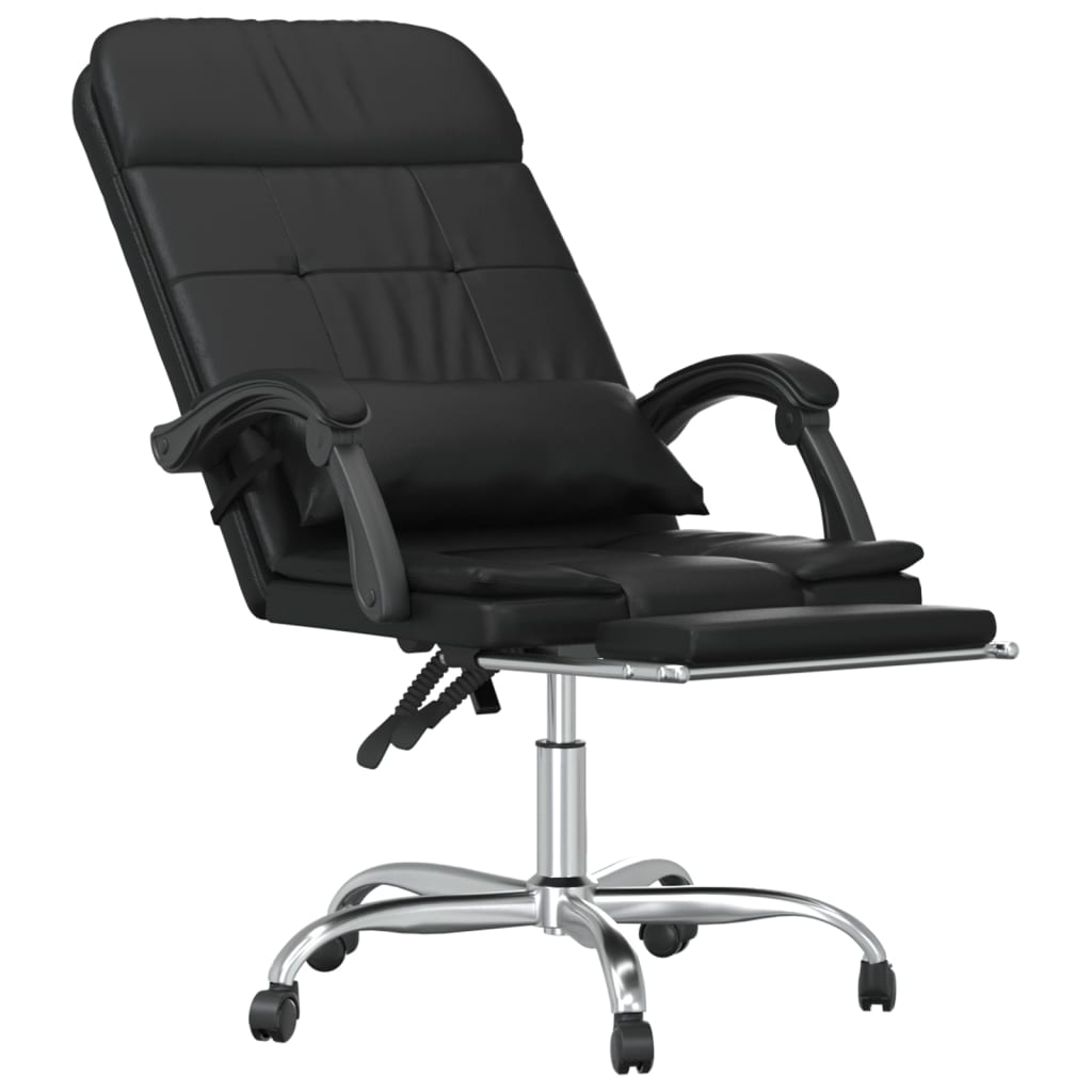8720287201434_g_en_hd_5 vidaXL Massage Reclining Office Chair Black Faux Leather - Image 7