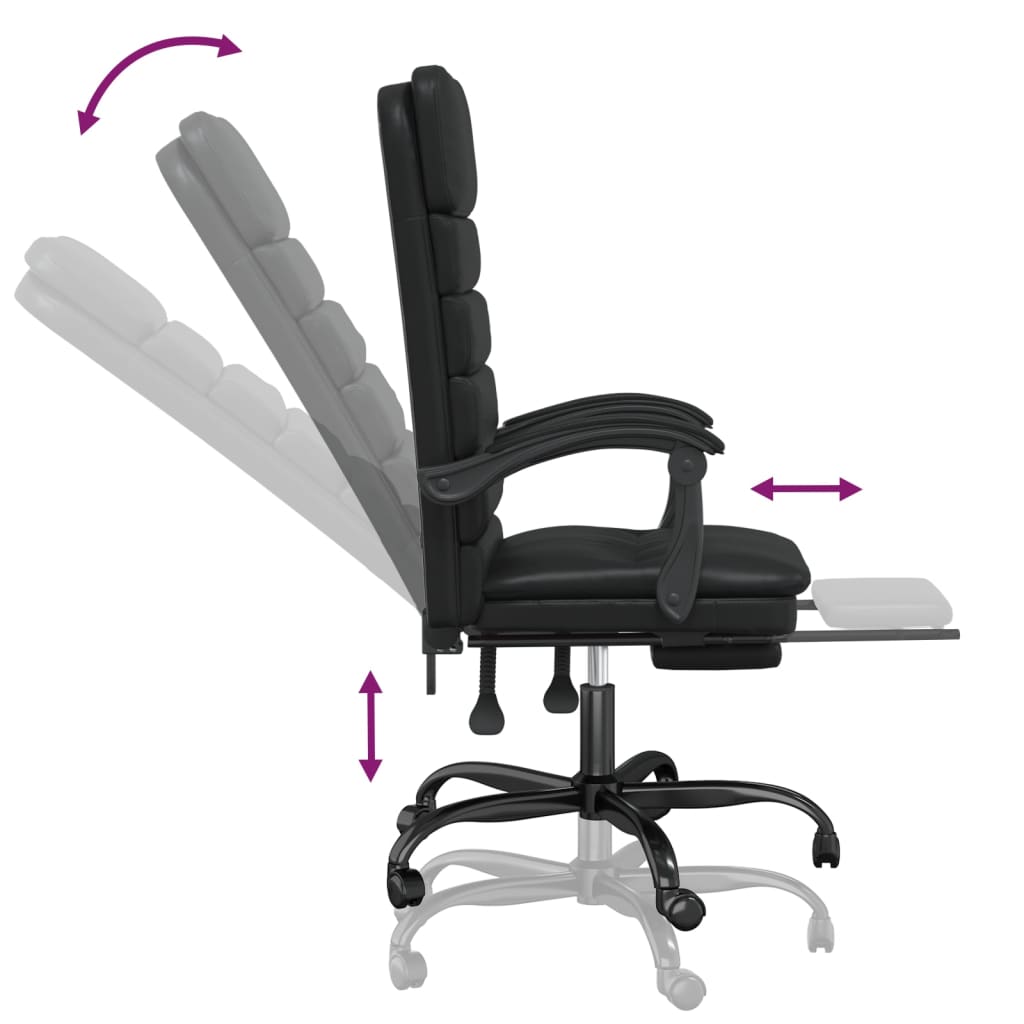8720287201632_g_en_hd_6 vidaXL Massage Reclining Office Chair Black Faux Leather - Image 8