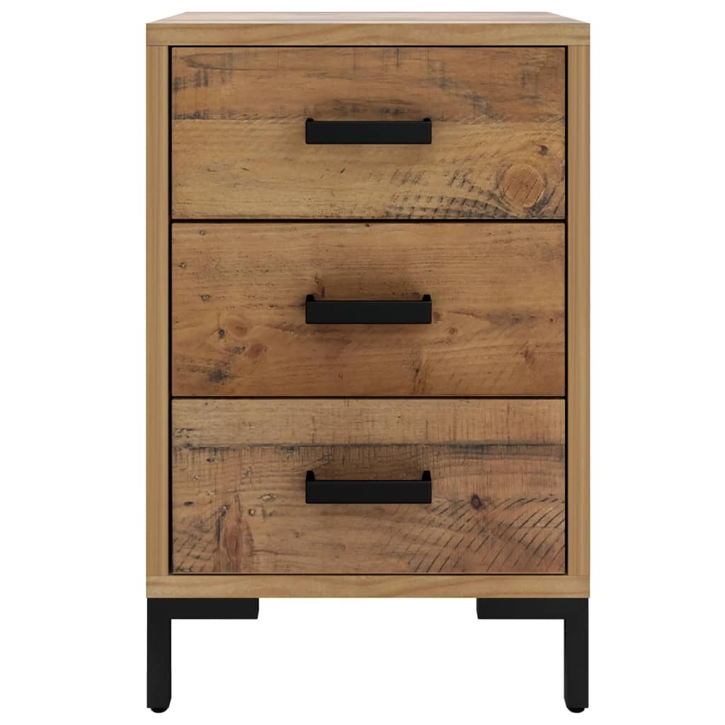 8720287202653_g_en_hd_1 vidaXL Bedside Cabinet Brown 40x30x55 cm Solid Pinewood - Image 4