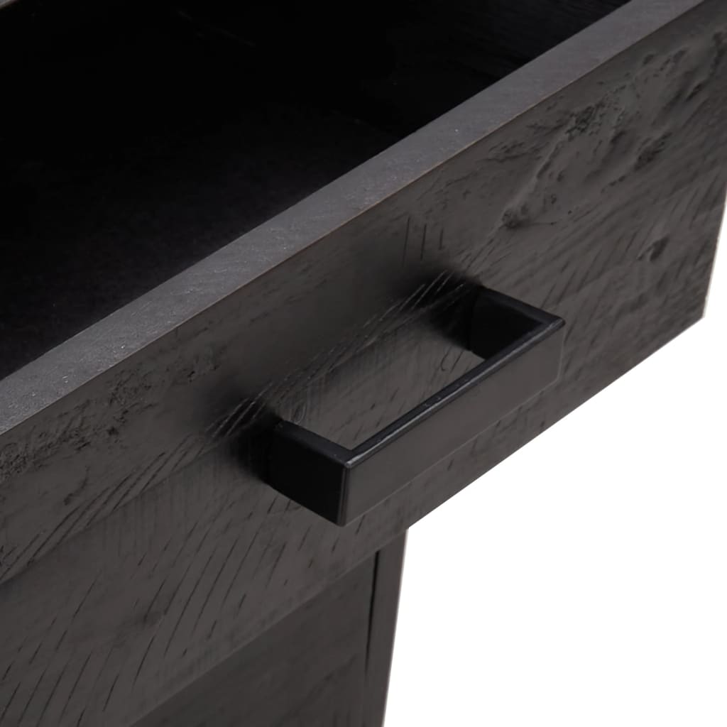 8720287202660_g_en_hd_5 vidaXL Bedside Cabinet Black 40x30x55 cm Solid Pinewood - Image 8