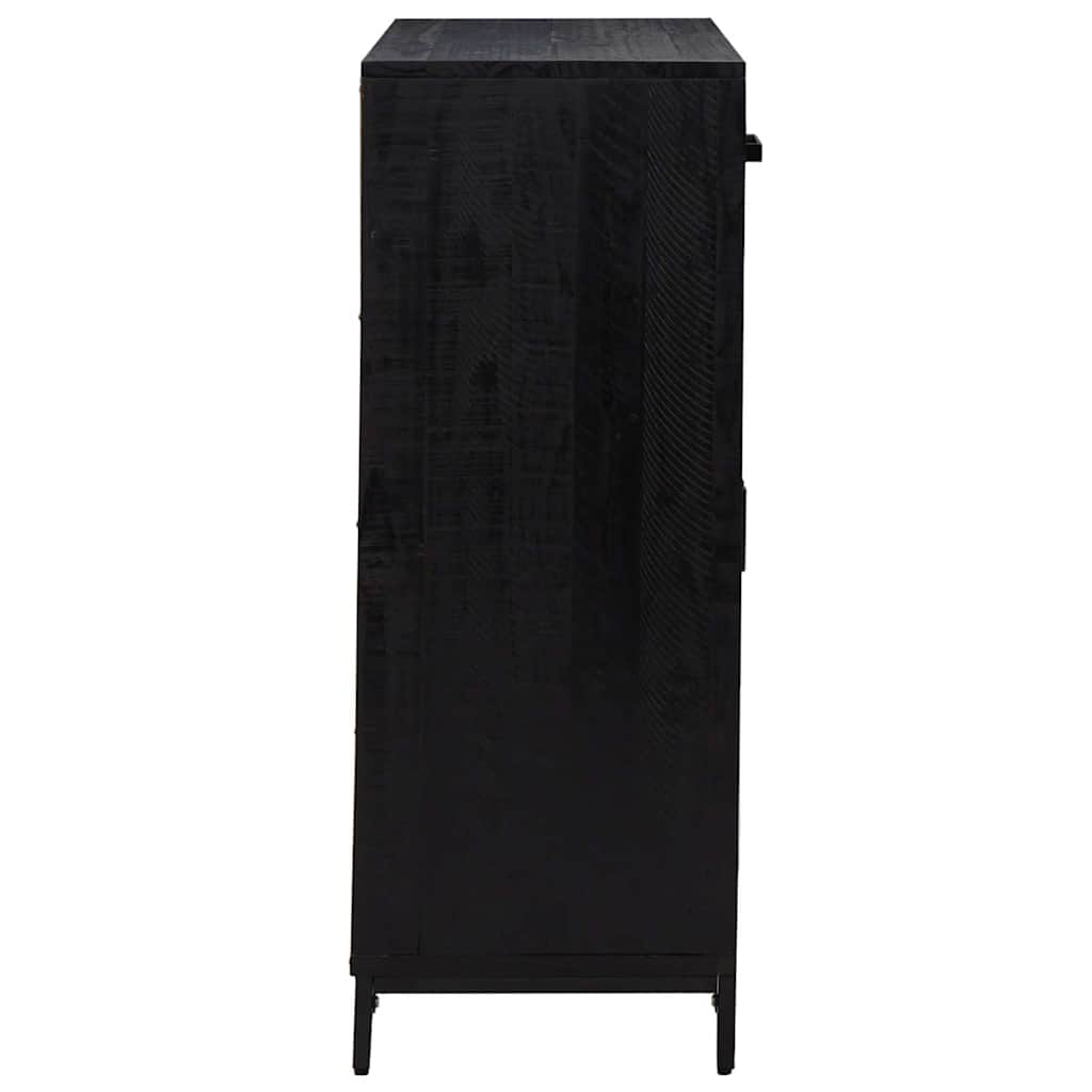 8720287202868_g_en_hd_3 vidaXL Shoe Rack Black 75x40x110 cm Solid Pinewood - Image 6