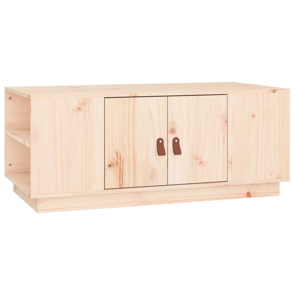 8720287203407_a_en_hd_1 vidaXL Coffee Table 100x50x41 cm Solid Wood Pine - Image 2