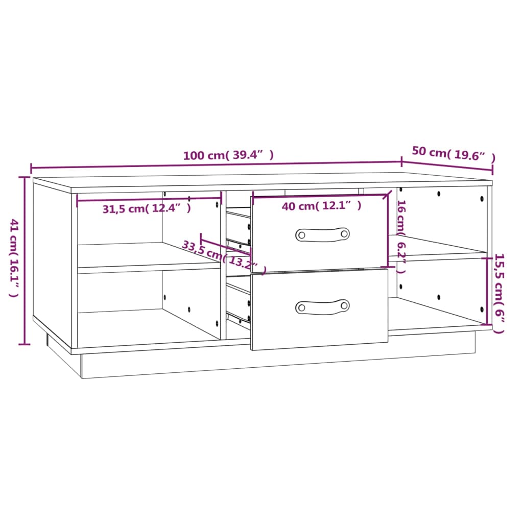 8720287203551_g_en_hd_8 vidaXL Coffee Table 100x50x41 cm Solid Wood Pine - Image 10