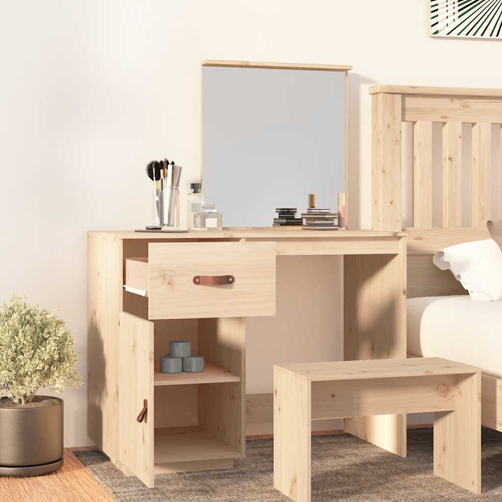 8720287204800_g_en_hd_1 vidaXL Dressing Table 95x50x134 cm Solid Wood Pine - Image 4