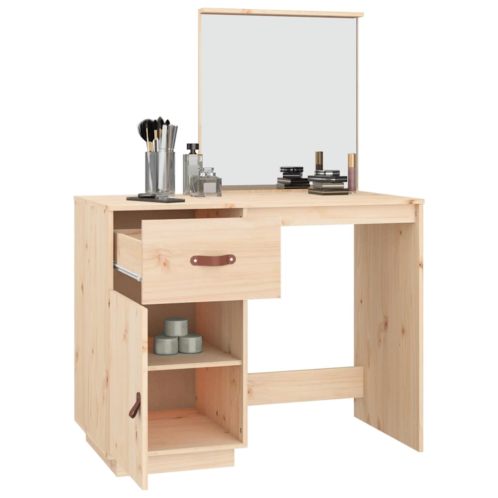 8720287204800_g_en_hd_3 vidaXL Dressing Table 95x50x134 cm Solid Wood Pine - Image 6