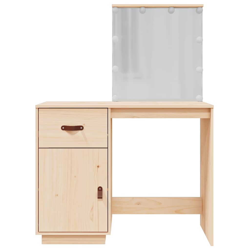 8720287204855_g_en_hd_4 vidaXL Dressing Table with LED 95x50x133.5 cm Solid Wood Pine - Image 7