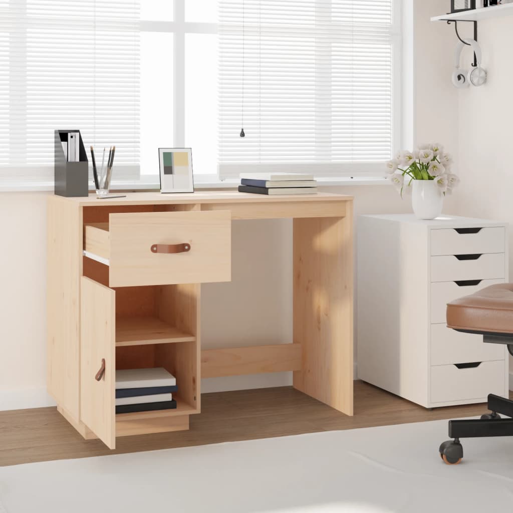 8720287204954_g_en_hd_1 vidaXL Desk 95x50x75 cm Solid Wood Pine - Image 4