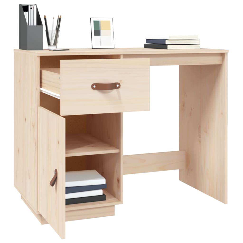 8720287204954_g_en_hd_2 vidaXL Desk 95x50x75 cm Solid Wood Pine - Image 5