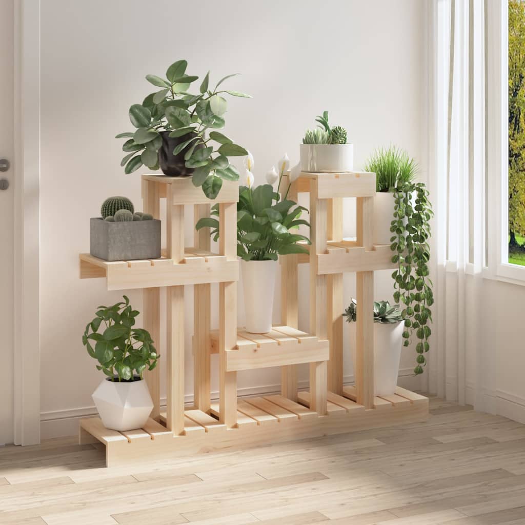 8720287205944_g_en_hd_1 vidaXL Plant Stand 104.5x25x77.5 cm Solid Wood Pine - Image 3