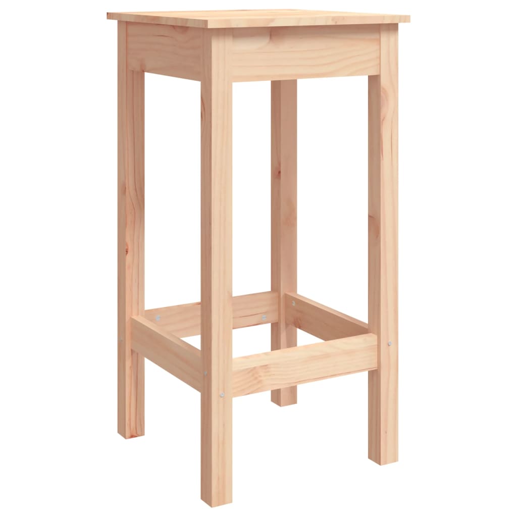 8720287206347_g_en_hd_1 vidaXL Bar Chairs 2 pcs 40x40x78 cm Solid Wood Pine - Image 3